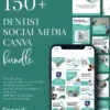 Dental Social Media Template Bundle Graphic