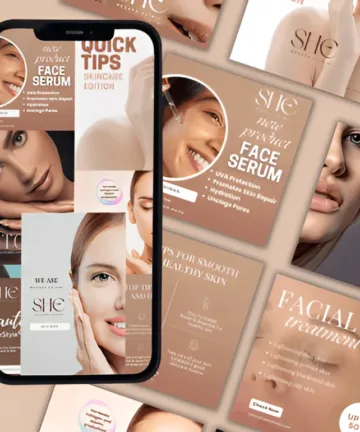 Skin Care Social Media Templates