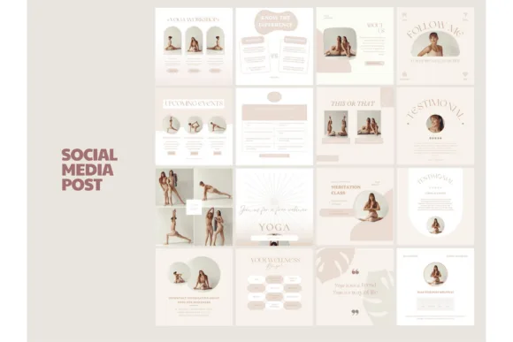 Yoga Instagram Templates - Image 2