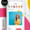 Colorful Instagram Canva Template